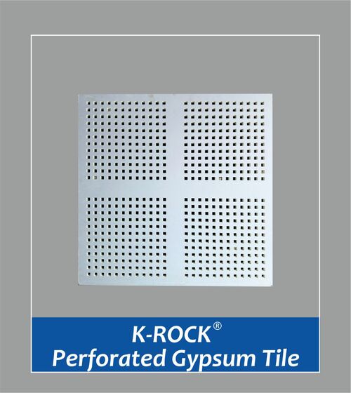 K-Rock Perforated Gypsum Tile