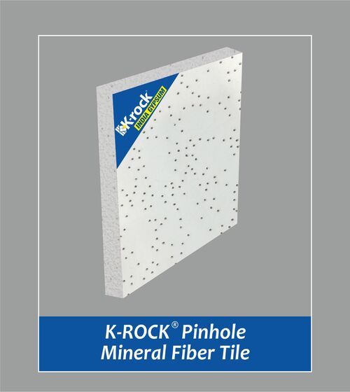 K-Rock Pinhole Mineral Fiber Tile