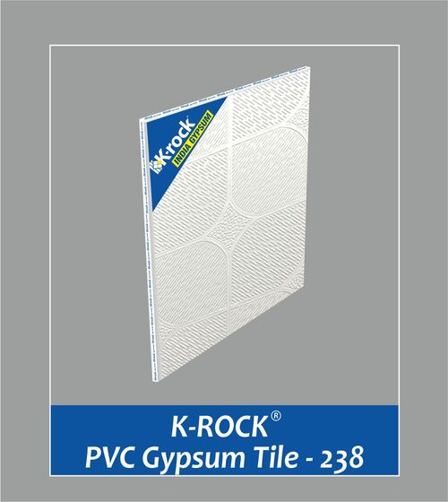 K-Rock PVC Laminated Gypsum Tile - 238