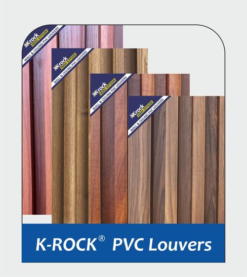 K-Rock PVC Louvers 24mm