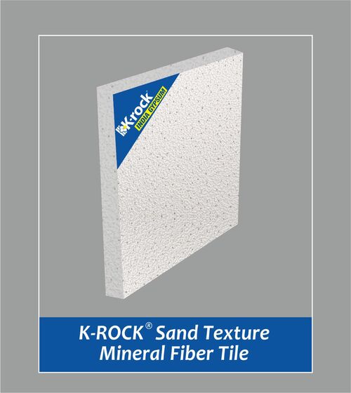 K-Rock Sand Texture Mineral Fiber Tile