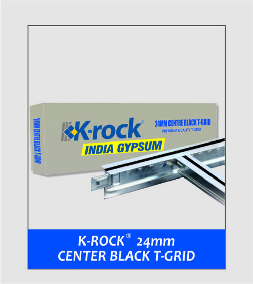 K-Rock 24mm Center Black T-Grid